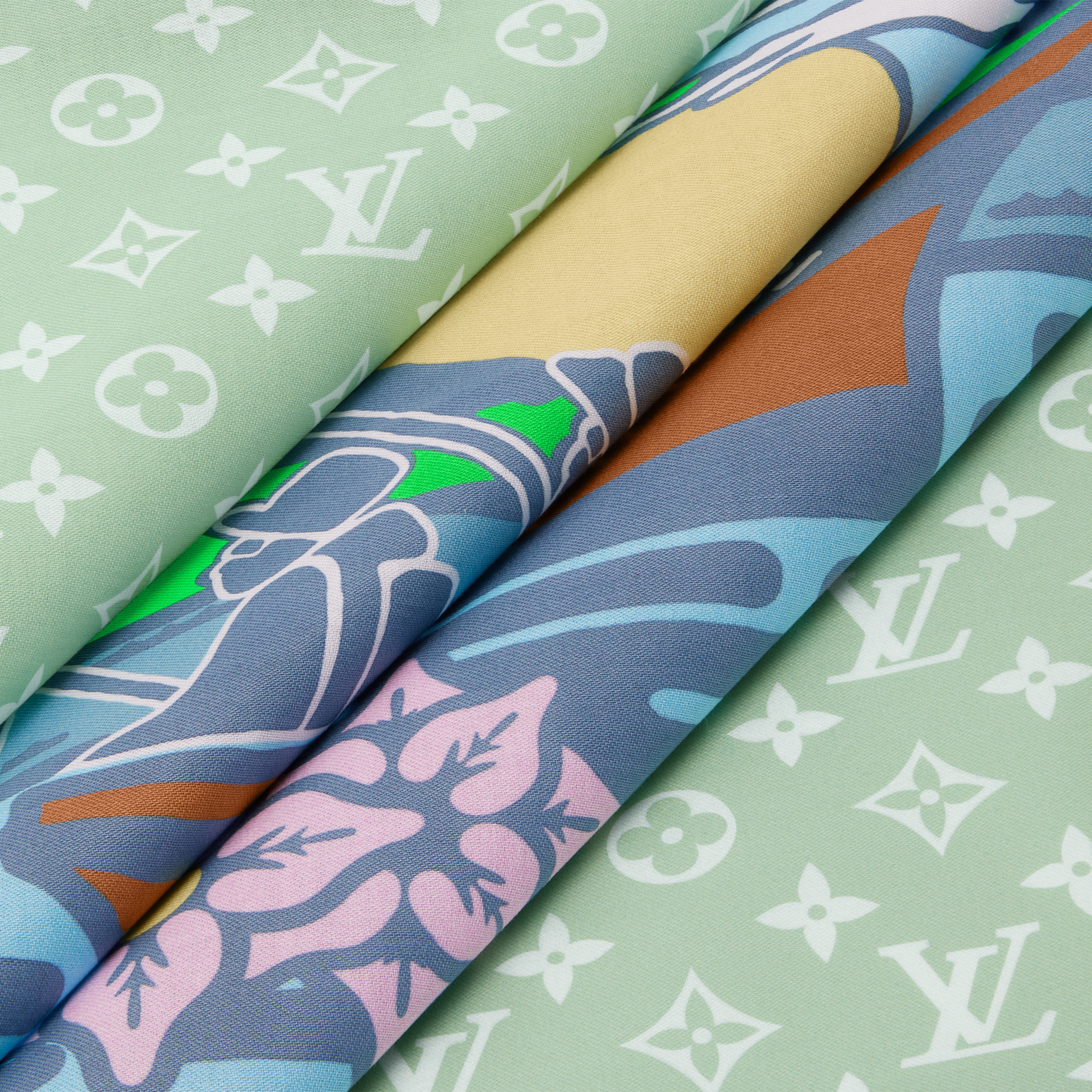 ルイヴィトン M96946　ＬＶ　シティスタンプ スカーフ　セット シルク LV City Stamp Set of Handkerchiefs S00 - Accessories | LOUIS VUITTON